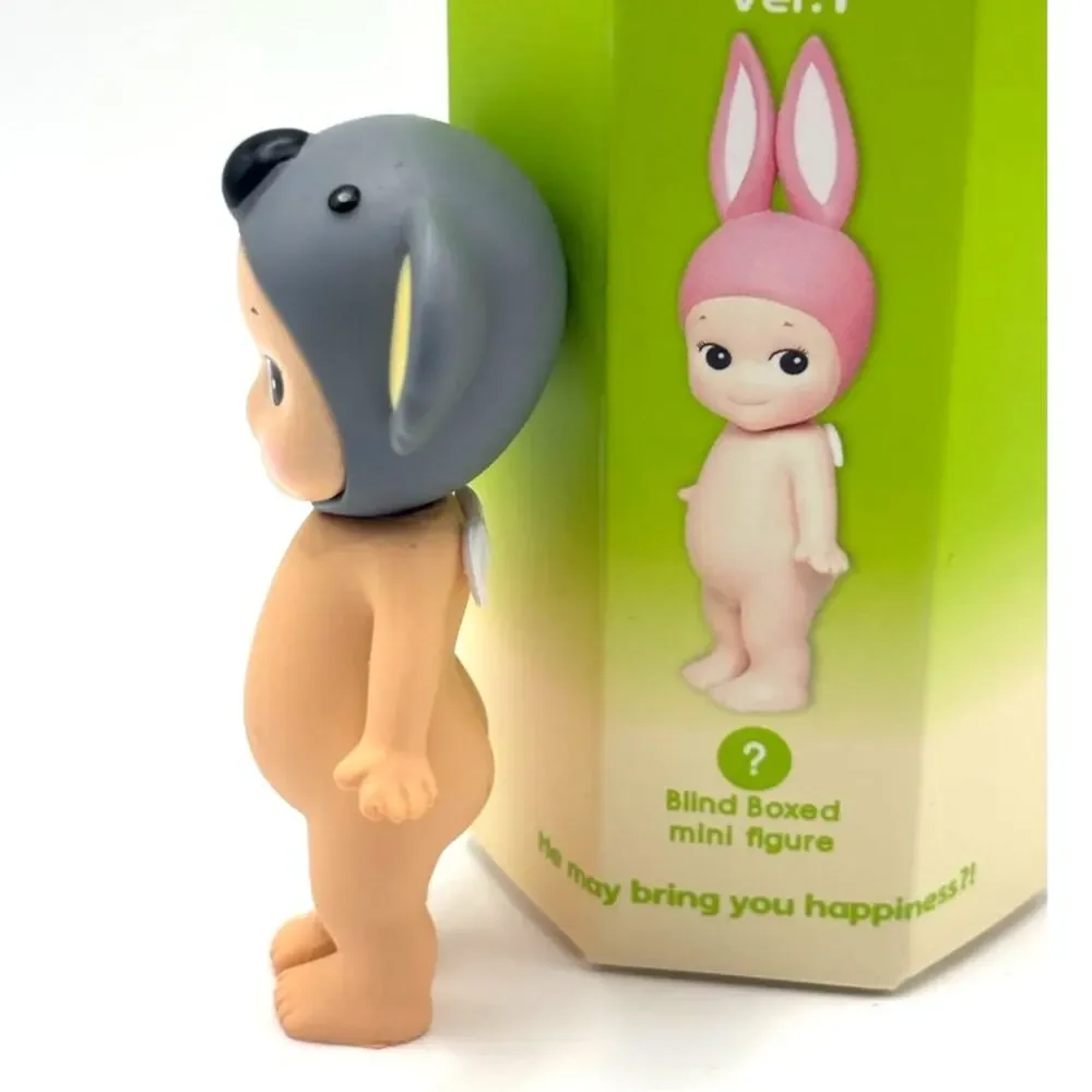 New Kawaii Cupid Angel Mini Figure in Koala Bear Costume, Cute Toy, Gift